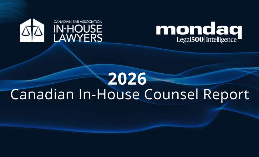 2026 Canadian In-House Counsel Report